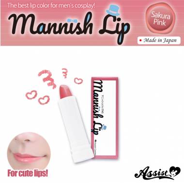 Mannish Lip AS　Sakura Pink
