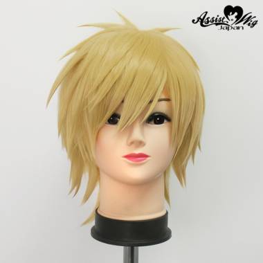 Character wig MANSHIN Ruin secret service Yujo Yoji low back pain