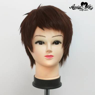 Character wig MANSHIN villa secret service KASAYA supporters stiff neck