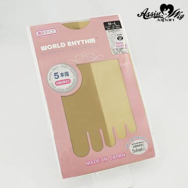 5-finger pantyhose L-LL