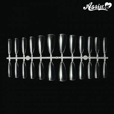 False nails clear 24 pieces