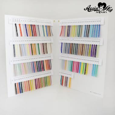 Resilon color sample book