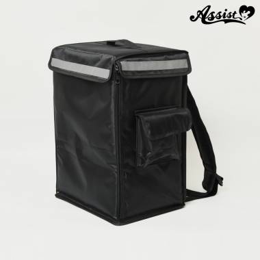 Assembled wig storage backpack