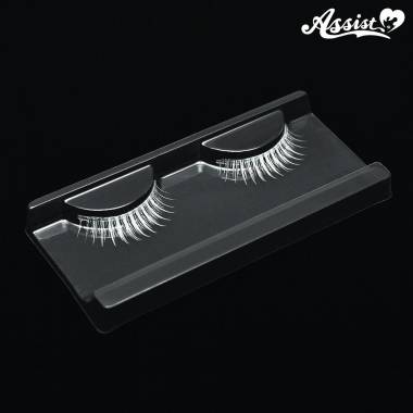 color false eyelashes white