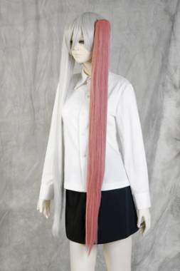 100cm Clip-in Wig　Rose Pink NDR-14