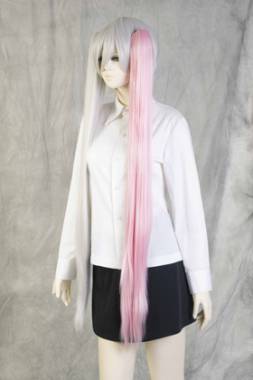 100cm Clip-in Wig　Light Pink NPI-6