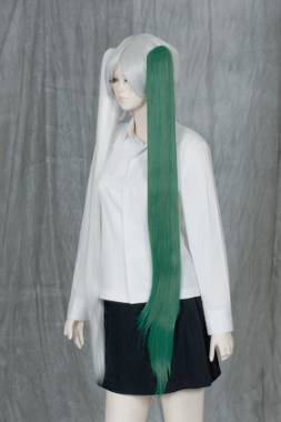 100cm Clip-in Wig　Dark Green NMIGG-12