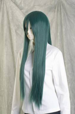 Long Wig with 1 Round Skin Top　Viridian NME-22