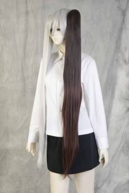 100cm Clip-in Wig　Red Brown 2T33