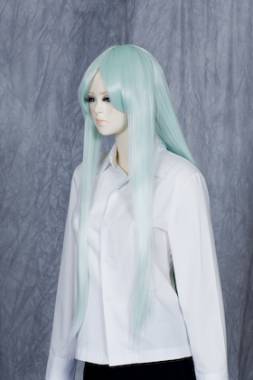 Long Wig with 1 Round Skin Top　Sweet Mint NSM-45