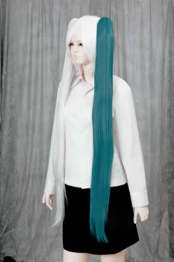 100cm Clip-in Wig　Cyber Green NMD-83