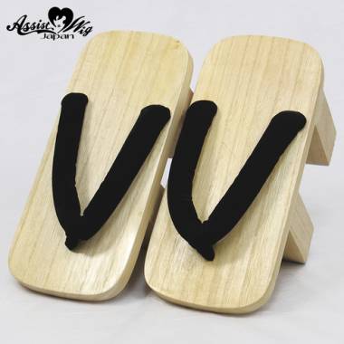 High clogs 10.5 cm　Throw Black