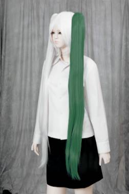 100cm Clip-in Wig　Green Green NGG-108