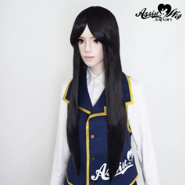 Long Wig with 1 Round Skin Top　Dark Berry NDBE-127