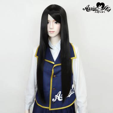 Non-Transparent Wig　Black 1B