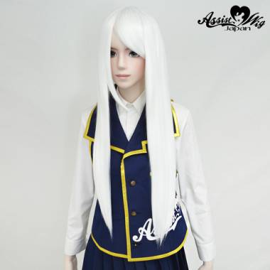 Non-Transparent Wig　White 600