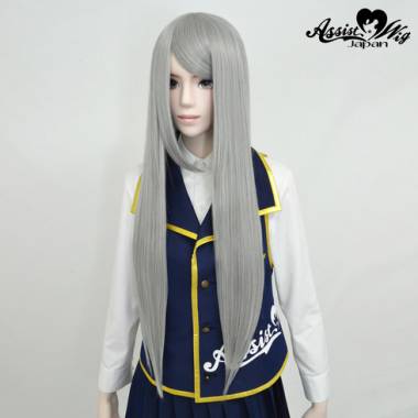 Non-Transparent Wig　Silver NS-15