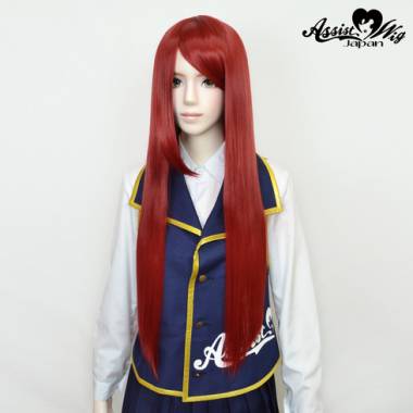 Non-Transparent Wig　Red Orange NOR-33