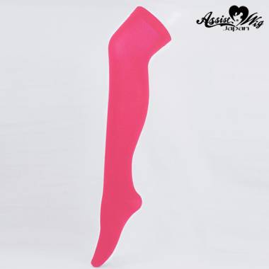 World over knee socks　Pink