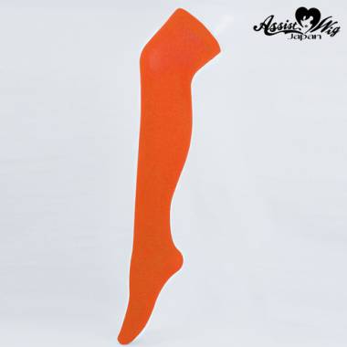 World over knee socks　Orange
