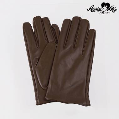 Synthetic Leather Gloves (Short)