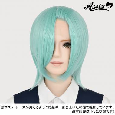 Front Lace Short　Pastel Green NGUS-63