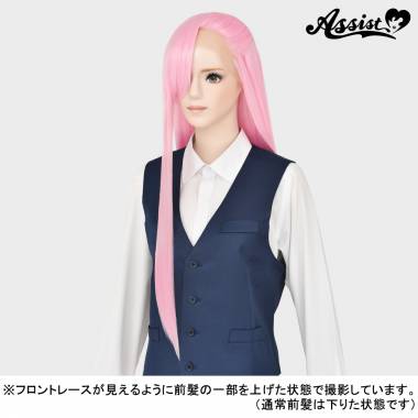 Front Lace Long　Light Pink NPI-6