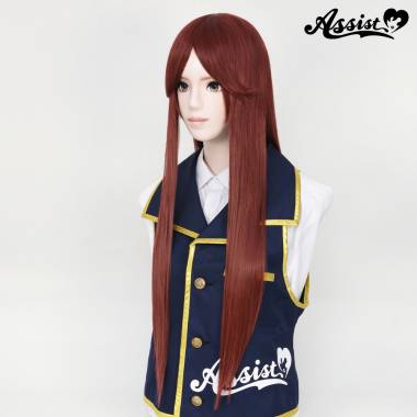 Long Wig with 1 Round Skin Top　Berry Donut NBD-152