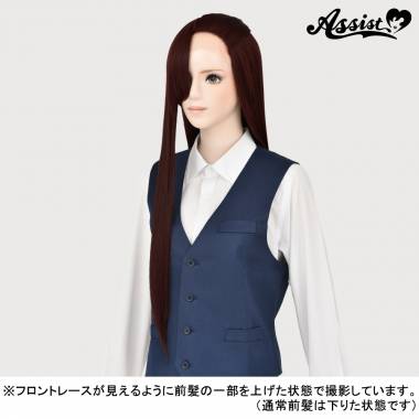 Front Lace Long　Mocha Brown 33