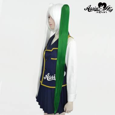 100cm Clip-in Wig　Green Grass NGRG-128