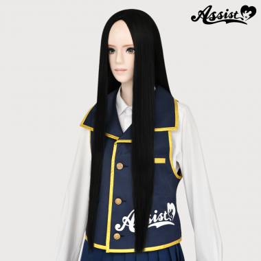 One length Long  R　Black 1B