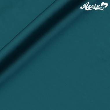 Assist Satin Fabric 125cm Wide X 50cm Green　No.69