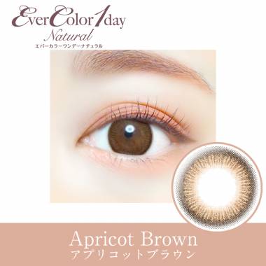 Ever Color 1day Natural (20pcs)　Apricot Brown