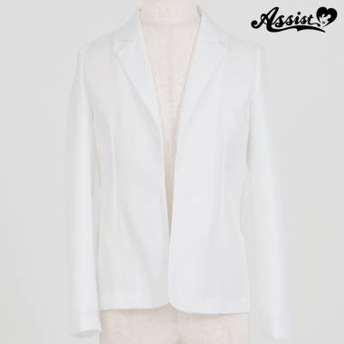 Color Jacket With Wide Range of Motion (For Custom)　White