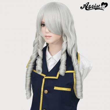 Princess Roll Long　White Silver 60