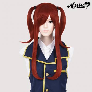 Twin Tail Wig　Red Orange NOR-33