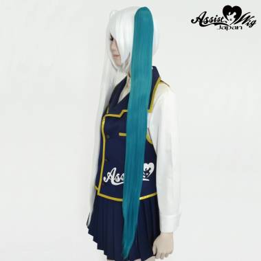 100cm Clip-in Wig　Marine Blue NMBL-129