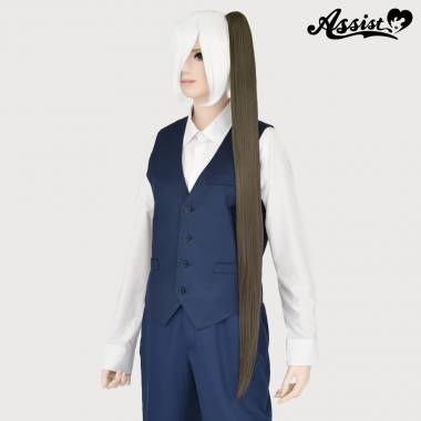 100cm Clip-in Wig　Ash Brown NABR-147