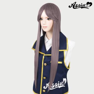 Long Wig with 1 Round Skin Top　Milk Cocoa NMAC-67