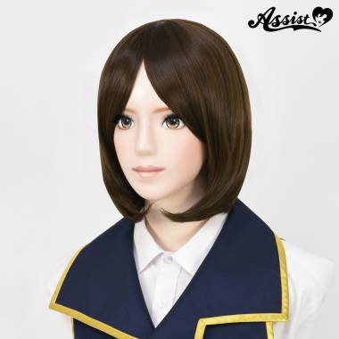 Inward Curls Bob　Brown 8