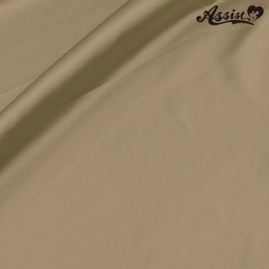 Assist Satin Fabric 125cm Wide X 50cm Brown　No.19