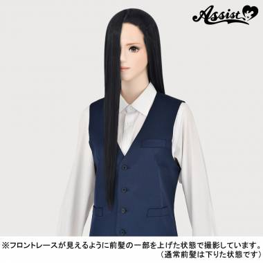 Front Lace Long DX　Smoke Black NSBK-106