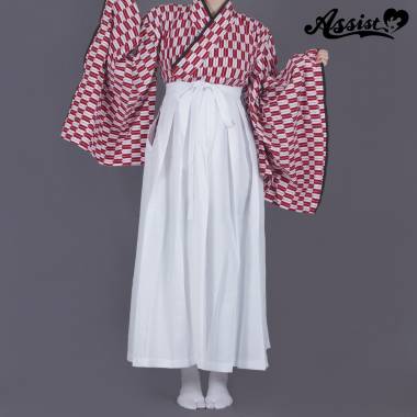 Color Hakama For Women　White
