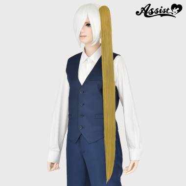 100cm Clip-in Wig　Yellow Gold NEG-26