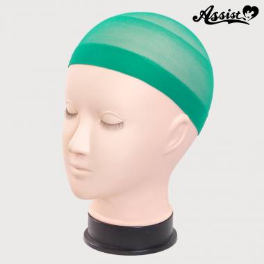 Wig net (swimming cap type)　Green