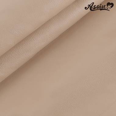 Stretch Synthetic Leather Fabric 135cm Wide X 50cm Brown　No.13