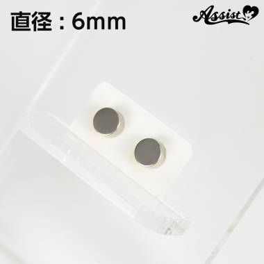 Magnet earrings　Silver