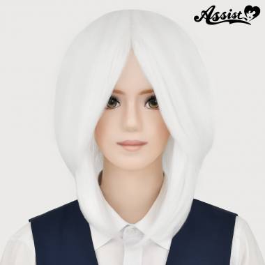 Super Styleable Volume Wigs Short　White 600