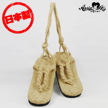 Cloth grass with thick bottom string　Grass color