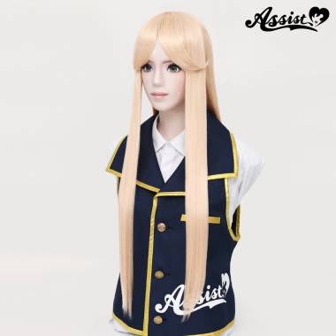 Long Wig with 1 Round Skin Top　Croon Milk NCML-167